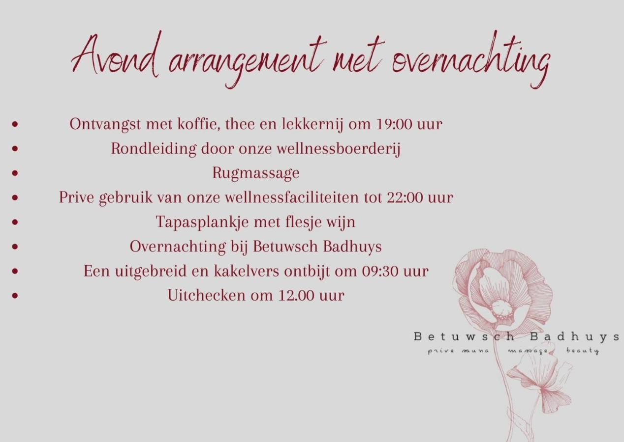 Betuwsch Badhuys Bed & Breakfast Lienden Bagian luar foto